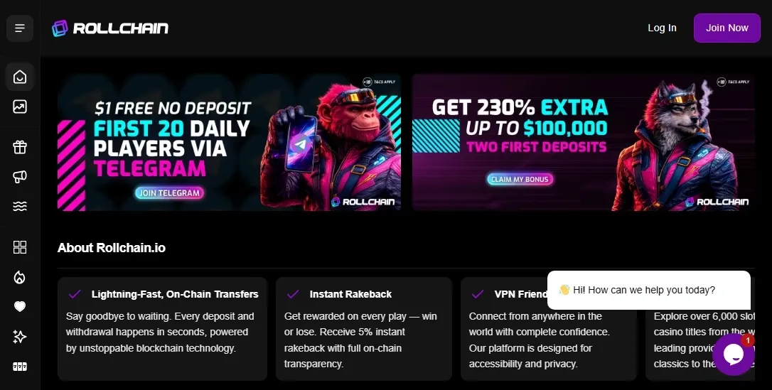 Rollchain Casino